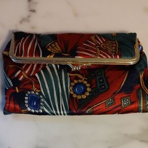 Oscar De La Renta Mirrored Makeup Bag